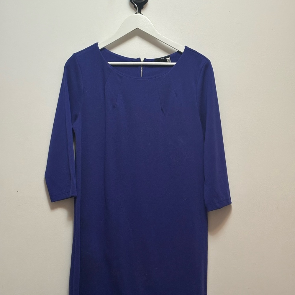 H&M Royal Blue Mini Dress